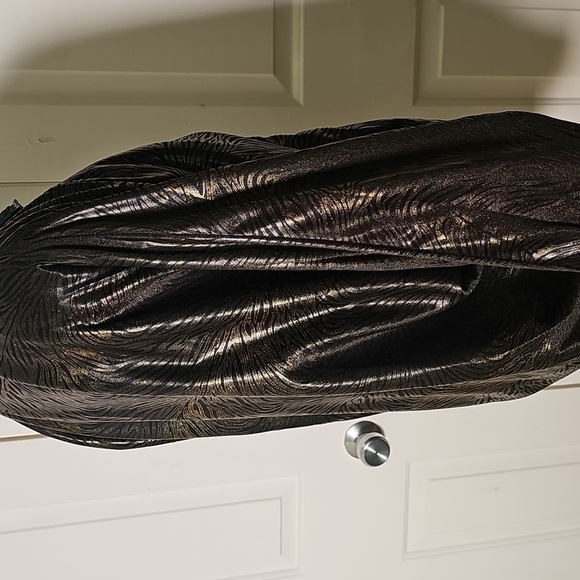 Metallic Black and Gold Reversable‎ Bolmer Jacket. One Size. - Picture 5 of 10